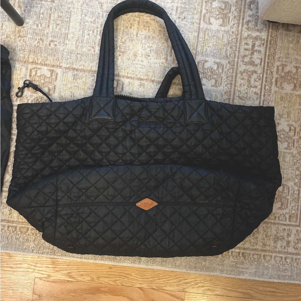 Large MZ Wallace tote bag black with 3 pouches - excellent condition